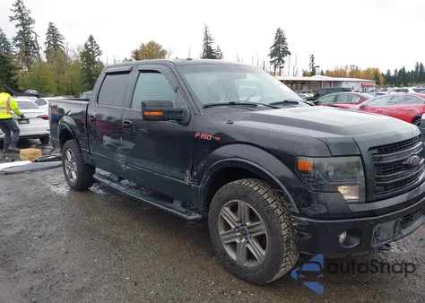 2013 Ford F-150 Fx4 from USA, damaged, VIN 1FTFW1ET9DFC98472
